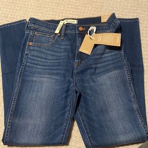 NWT Madewell Tencel size 29 10” high rise skinny jeans